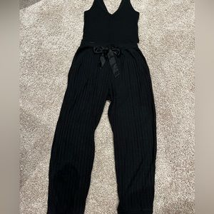 ribbed knit lounge set